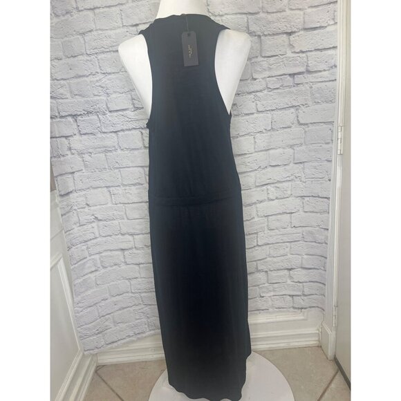 Rag & Bone Rower Belted Midi Dress NEW with Tags Black Color Size Large Ladies - Picture 13 of 13